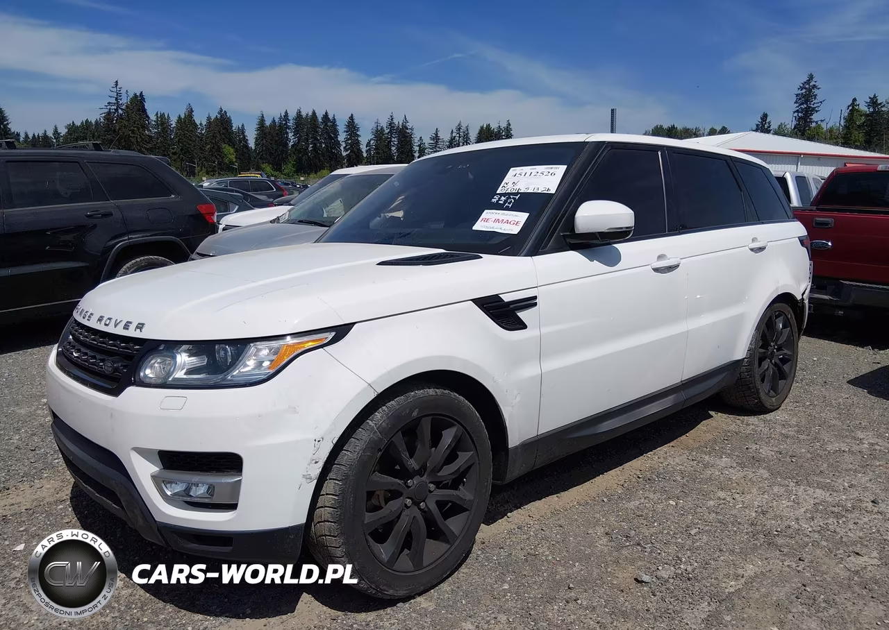 2016 Land Rover Range Rover Sport 3.0L V6 Turbocharged Diesel Hse Td6 VIN:SALWR2KF8GA638216 - 2