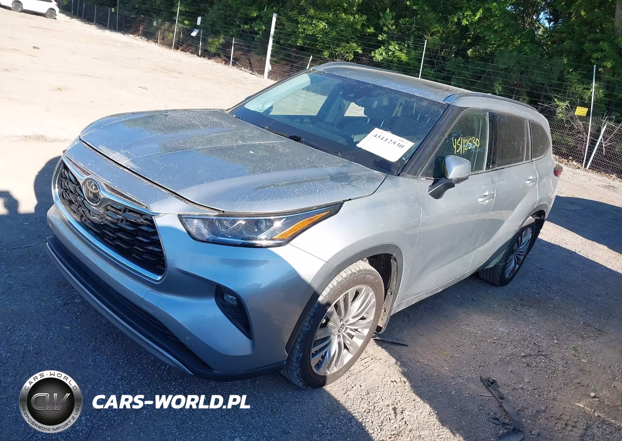2021 Toyota Highlander Platinum VIN:5TDFZRBHXMS090557 - 2