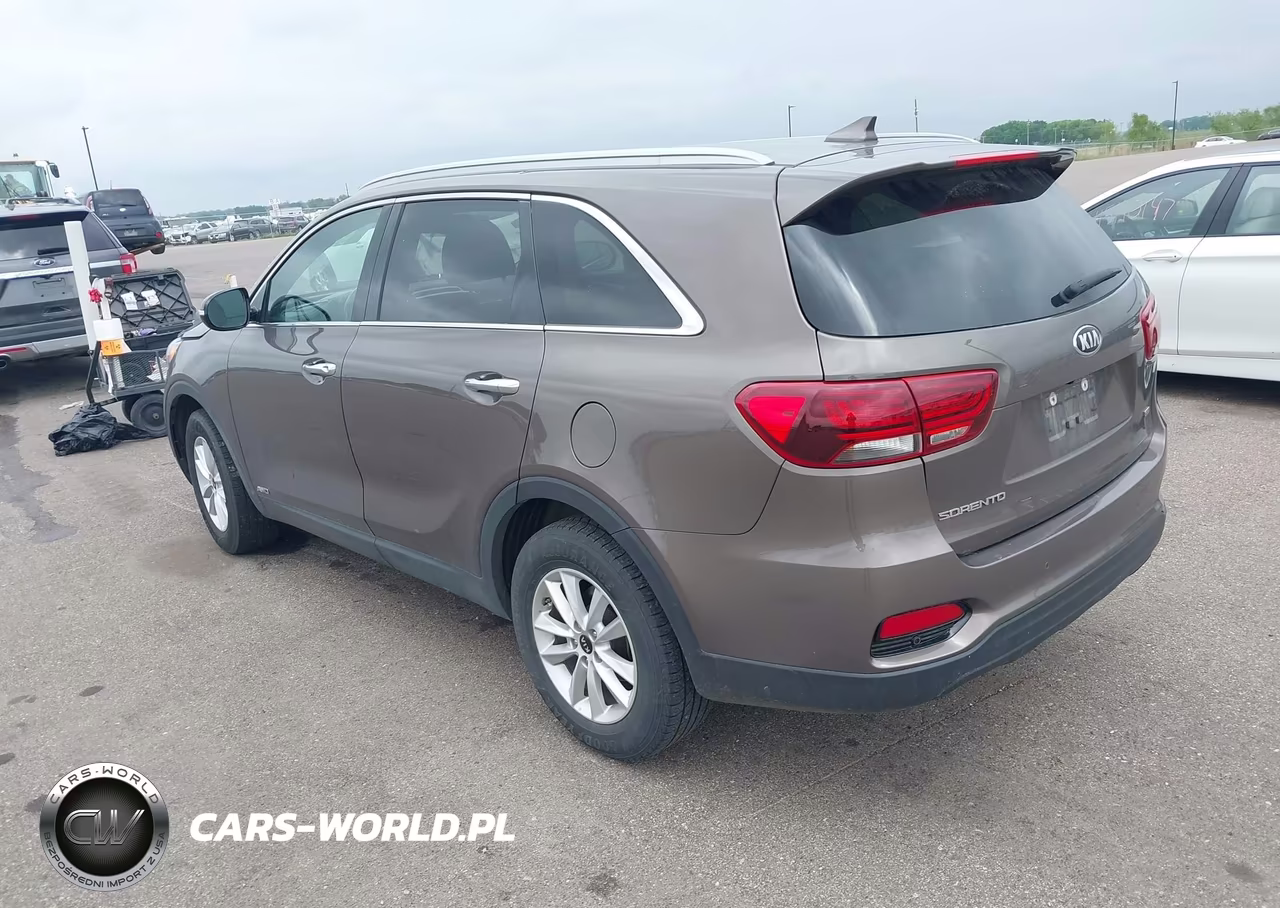 2019 Kia Sorento 2.4L Lx VIN:5XYPGDA35KG558854 - 3