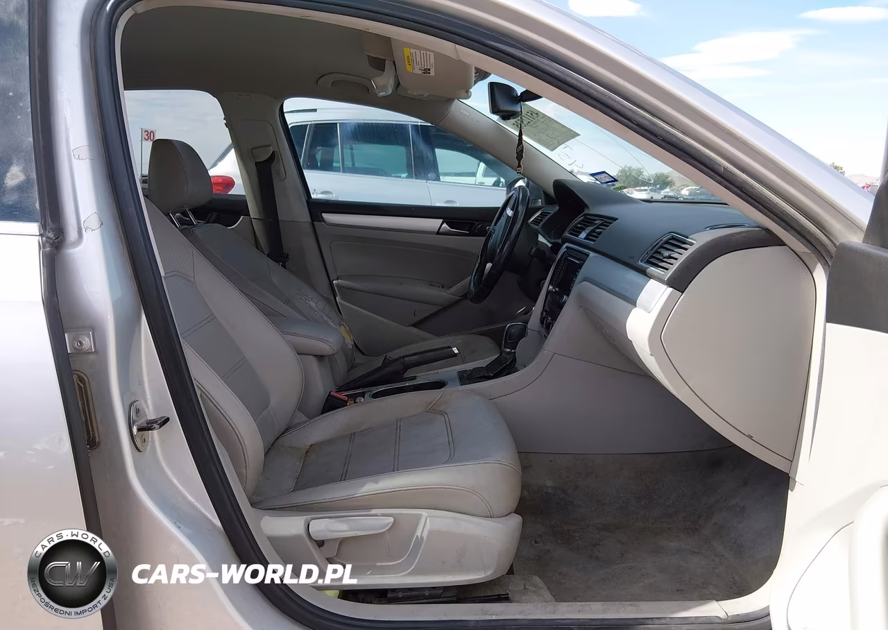 2013 Volkswagen Passat 2.5L Se VIN:1VWBP7A35DC122800 - 5