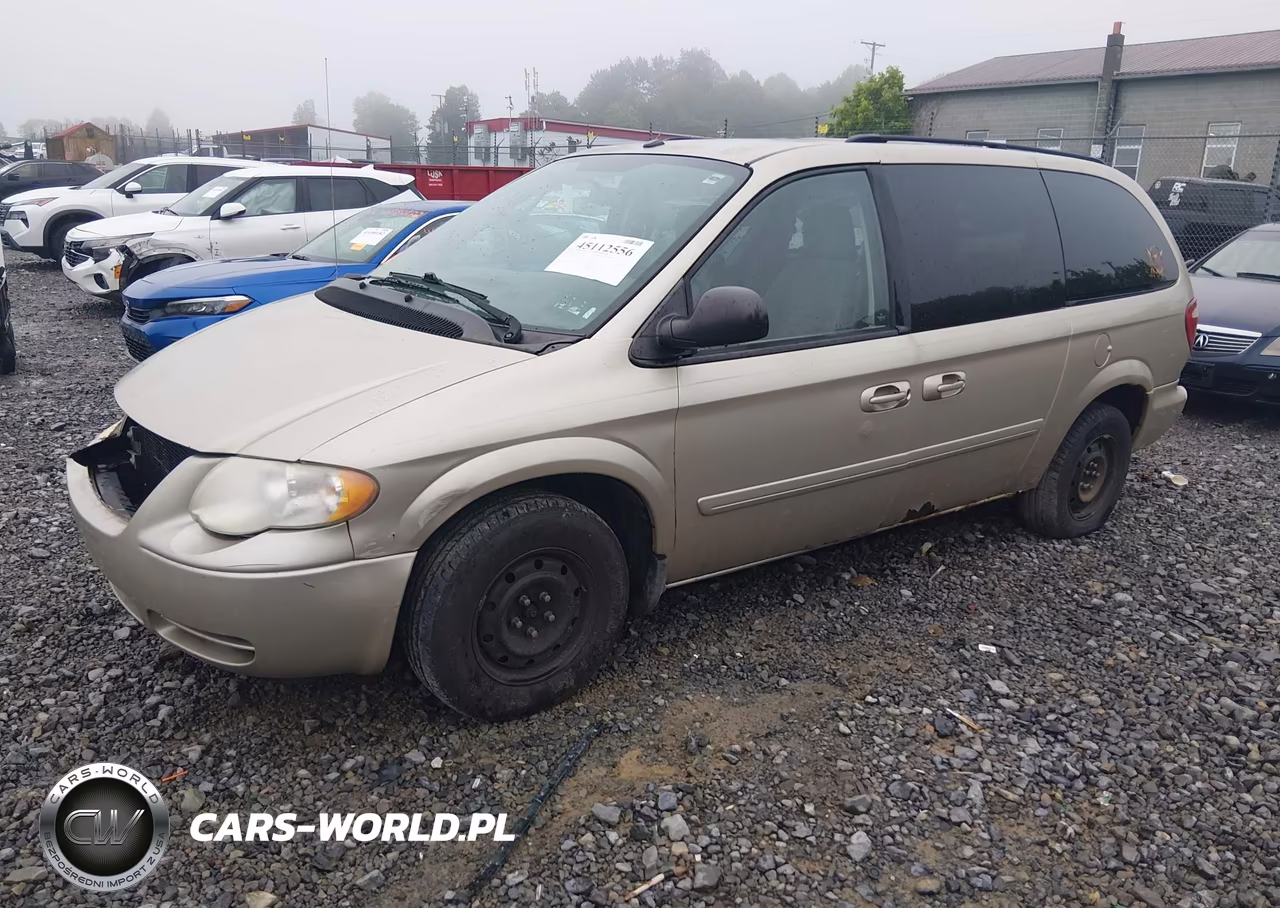 2007 Chrysler Town & Country Lx VIN:2A4GP44R97R242614 - 2