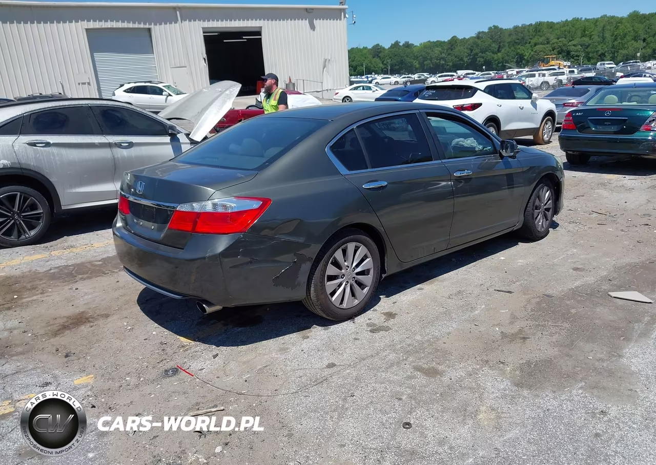2014 Honda Accord Ex VIN:1HGCR2F7XEA013263 - 4