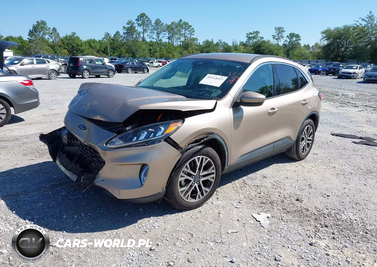 2021 Ford Escape Sel Hybrid VIN:1FMCU0CZ1MUA42537 - 2