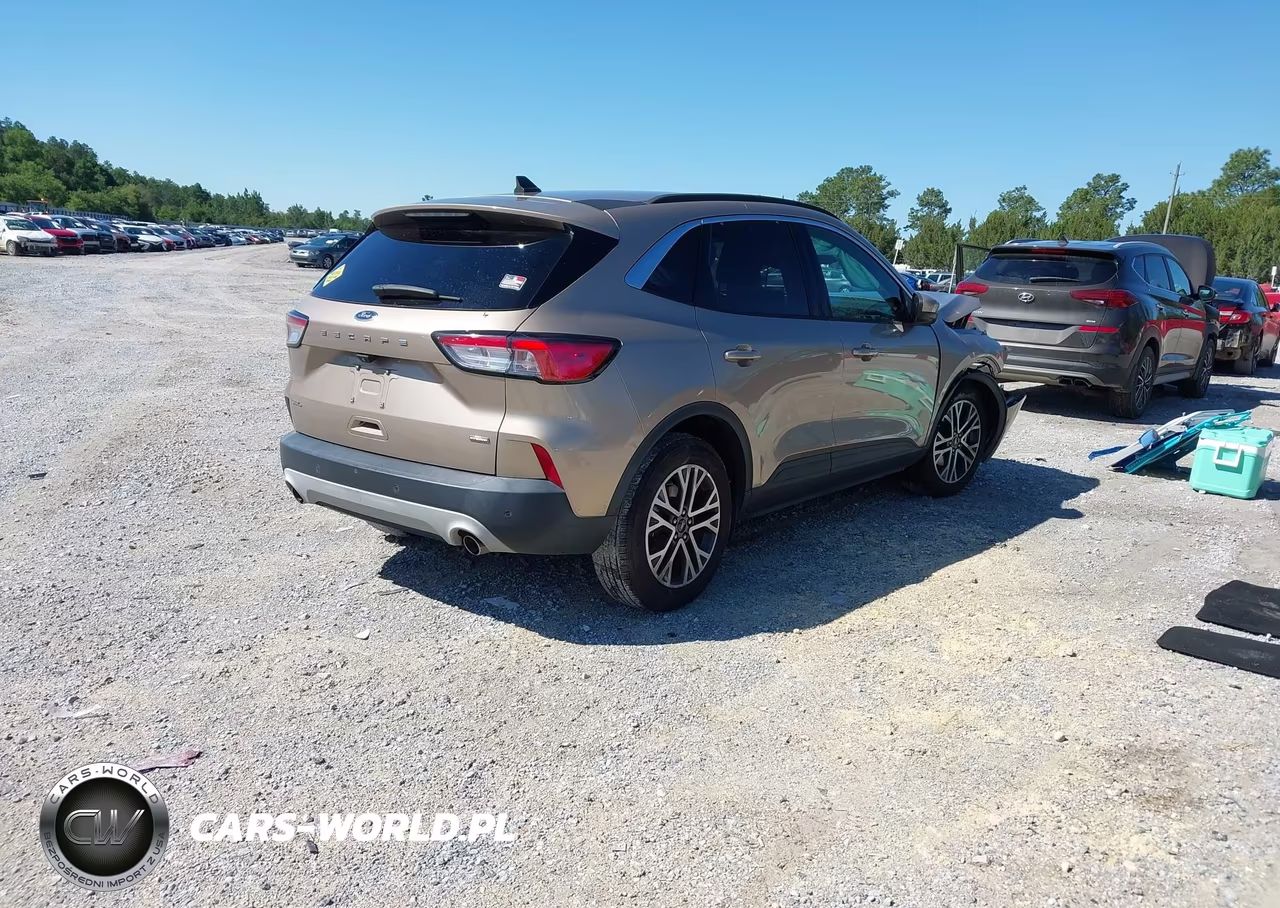 2021 Ford Escape Sel Hybrid VIN:1FMCU0CZ1MUA42537 - 4
