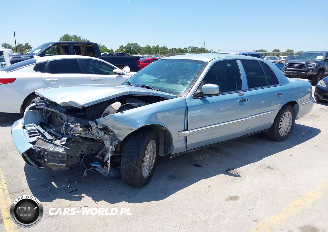 2008 Mercury Grand Marquis Ls VIN:2MEFM75V28X600204 - 2