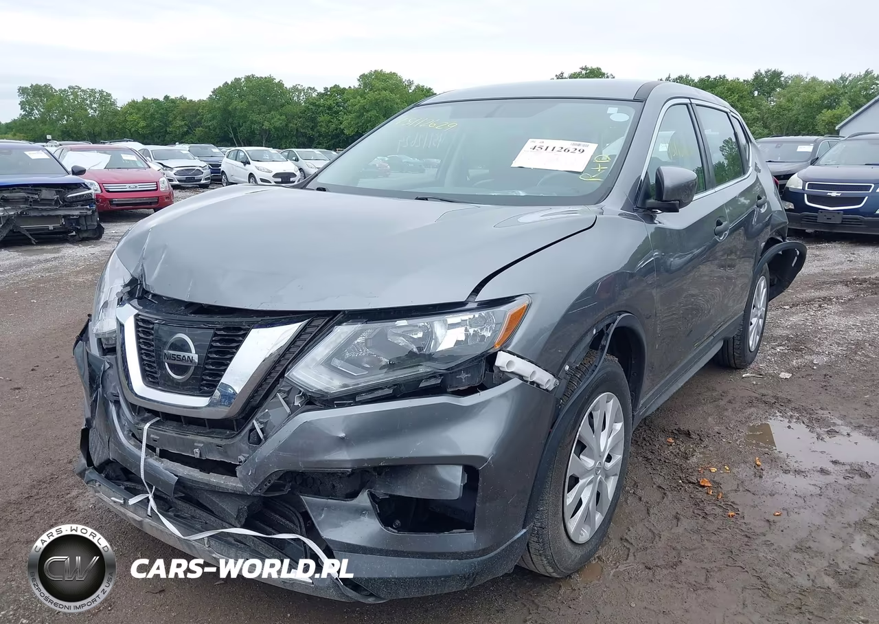 2017 Nissan Rogue S VIN:5N1AT2MV6HC884741 - 2