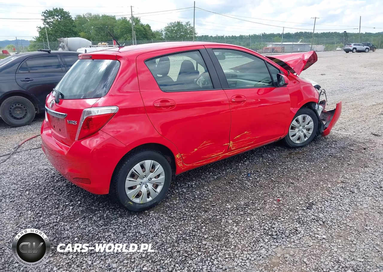 2013 Toyota Yaris L VIN:JTDKTUD37DD555151 - 4
