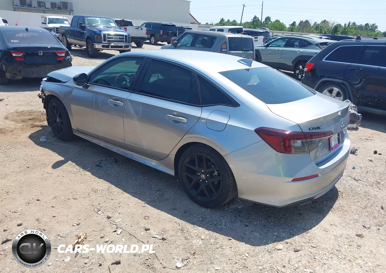 2026 Honda Civic Sport VIN:2HGFE2F58TH552308 - 3