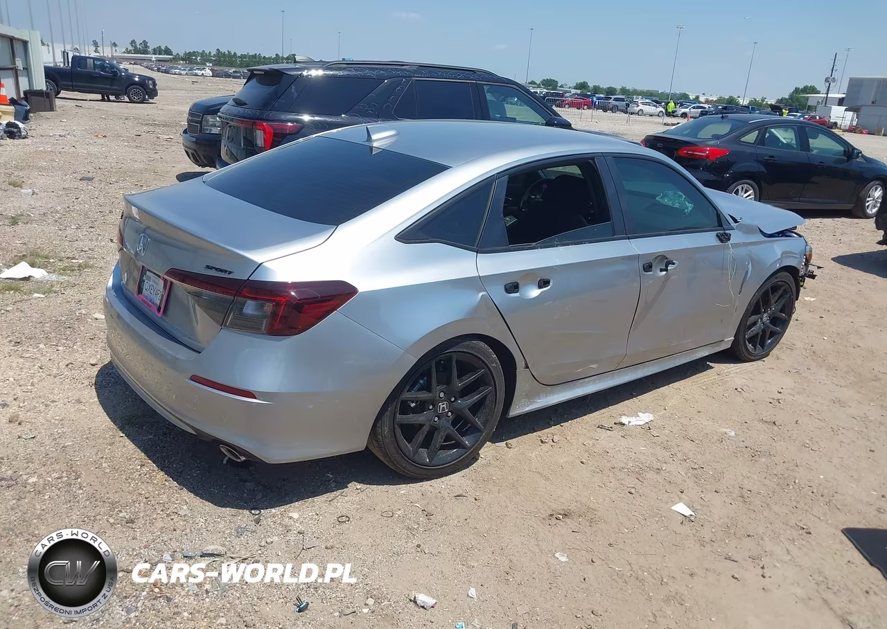 2026 Honda Civic Sport VIN:2HGFE2F58TH552308 - 4