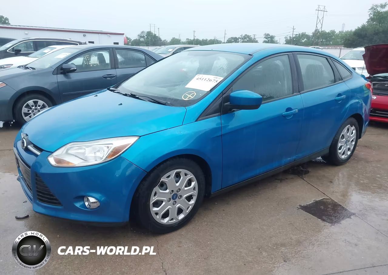 2012 Ford Focus Se VIN:1FAHP3F29CL114323 - 2