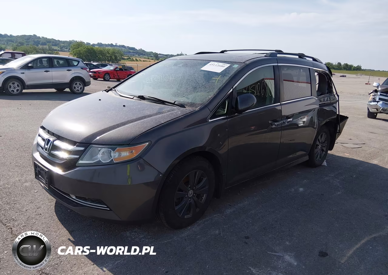 2016 Honda Odyssey Ex-L VIN:5FNRL5H66GB017661 - 2