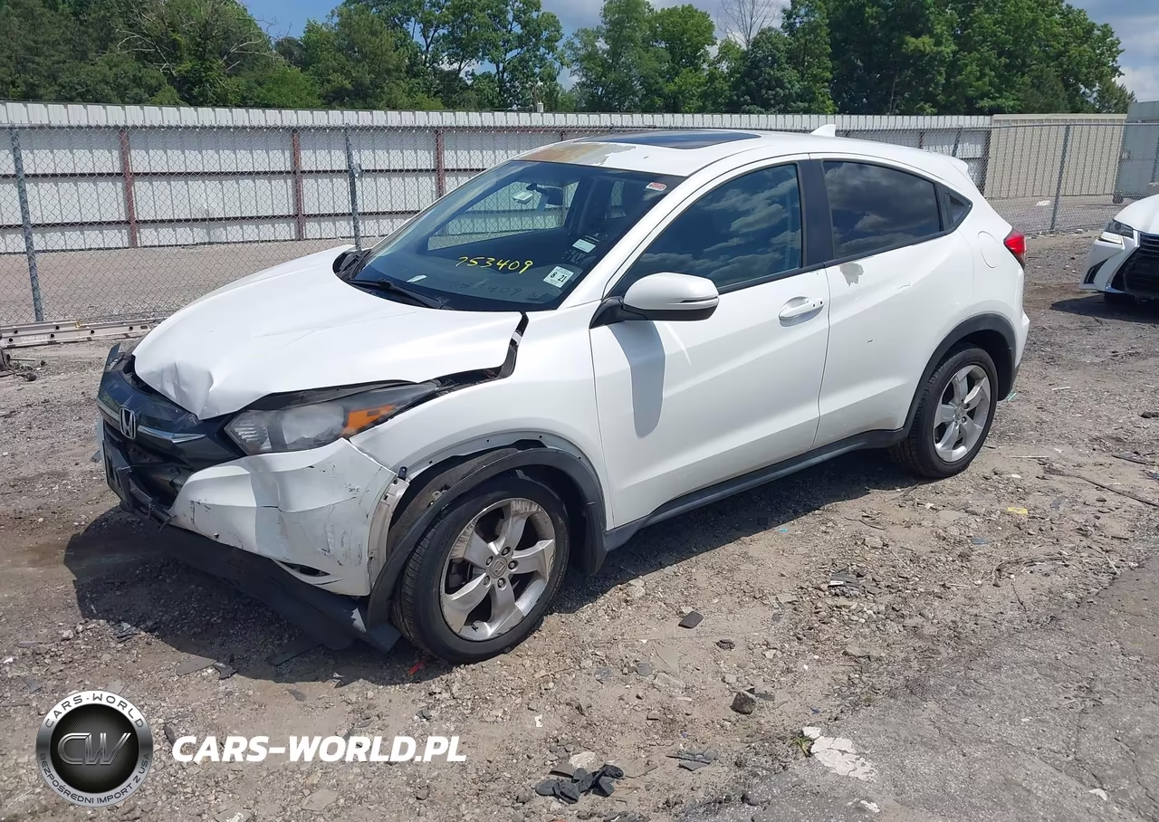 2016 Honda Hr-V Ex VIN:3CZRU6H55GM753409 - 2