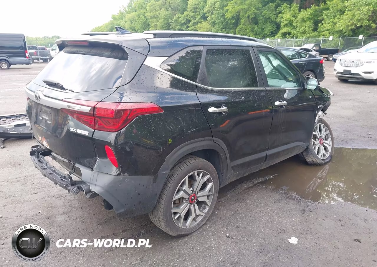2021 Kia Seltos Sx Turbo VIN:KNDETCA25M7106584 - 4