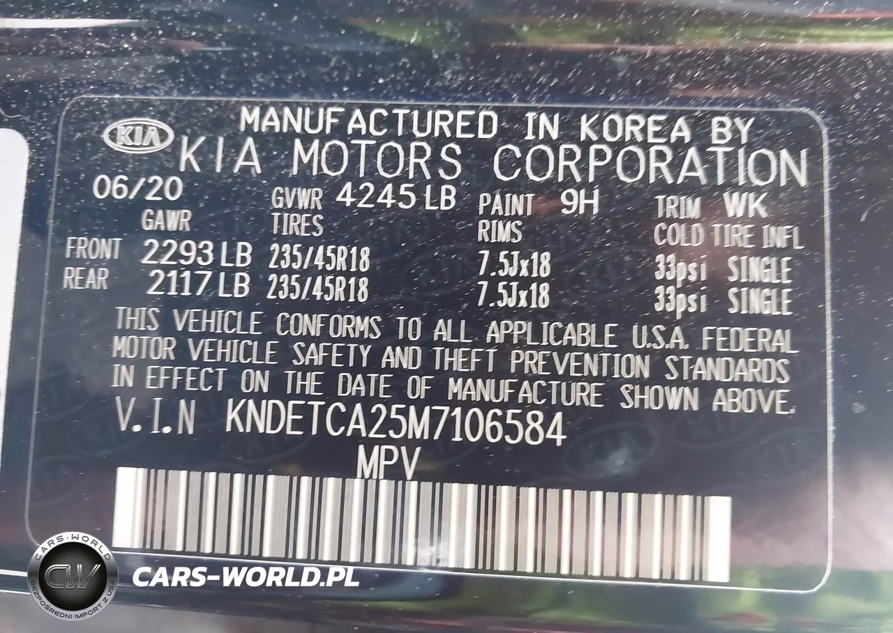 2021 Kia Seltos Sx Turbo VIN:KNDETCA25M7106584 - 9