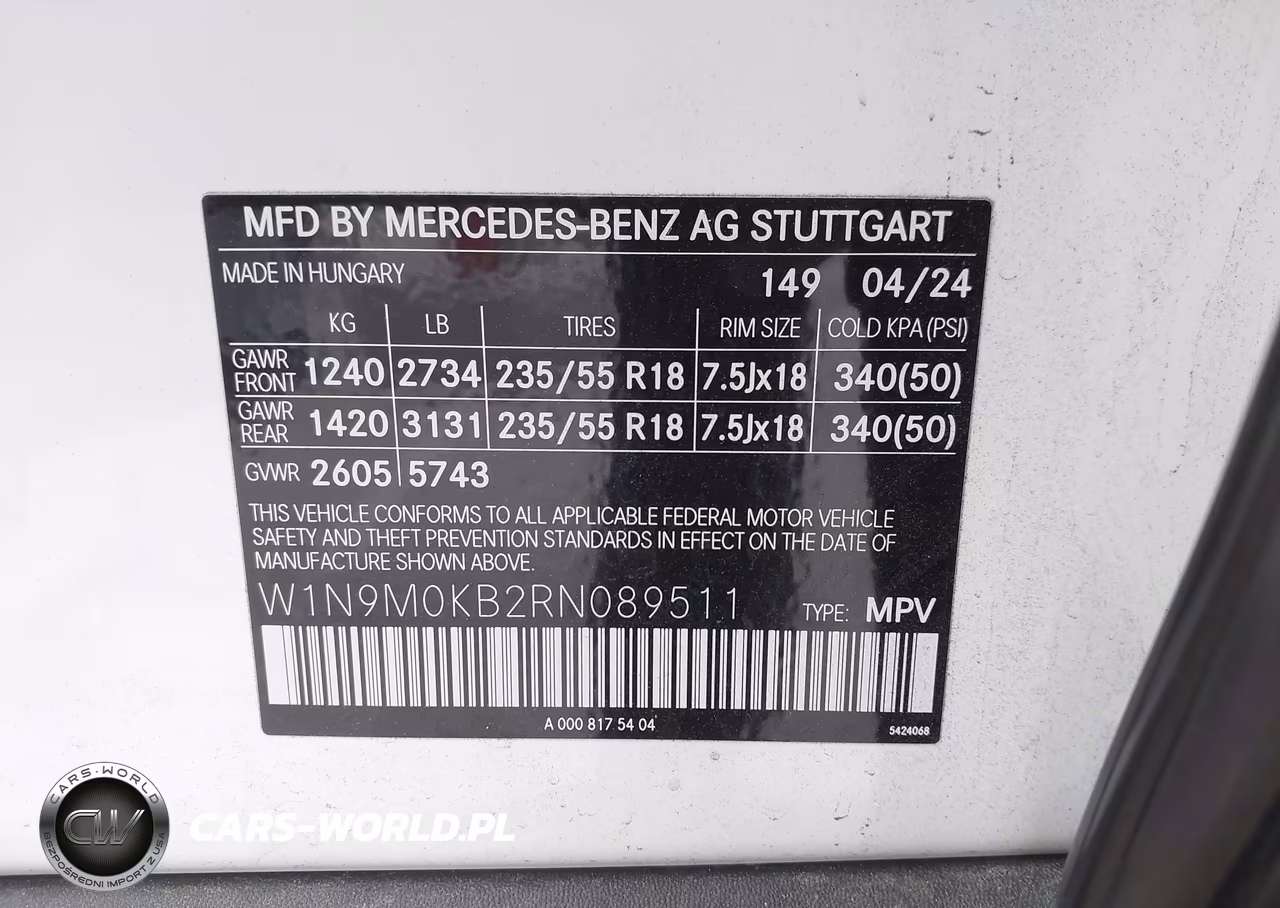 2024 Mercedes-Benz Eqb 300 Suv 4Matic VIN:W1N9M0KB2RN089511 - 9