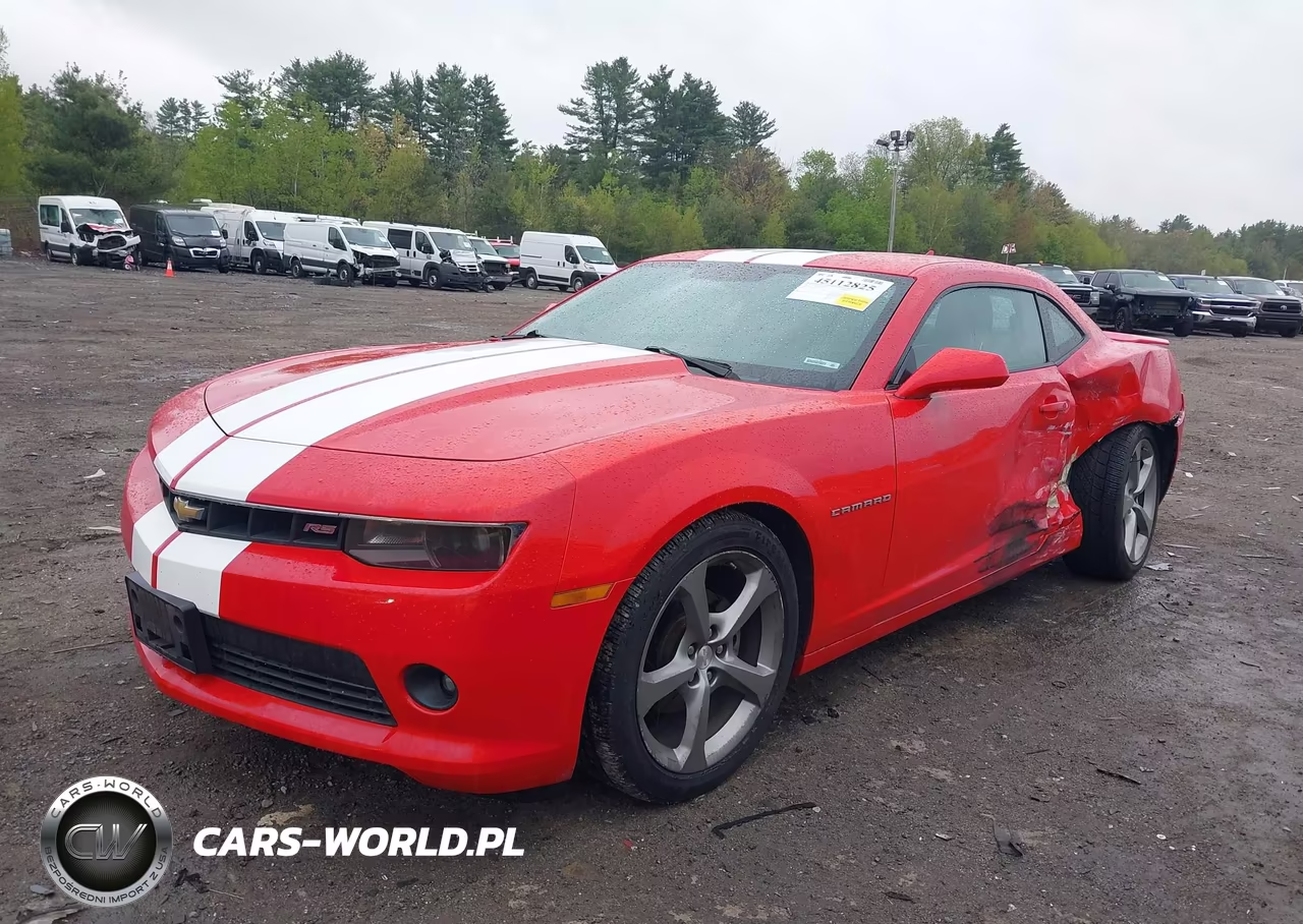 2014 Chevrolet Camaro 2Lt VIN:2G1FC1E32E9220174 - 2