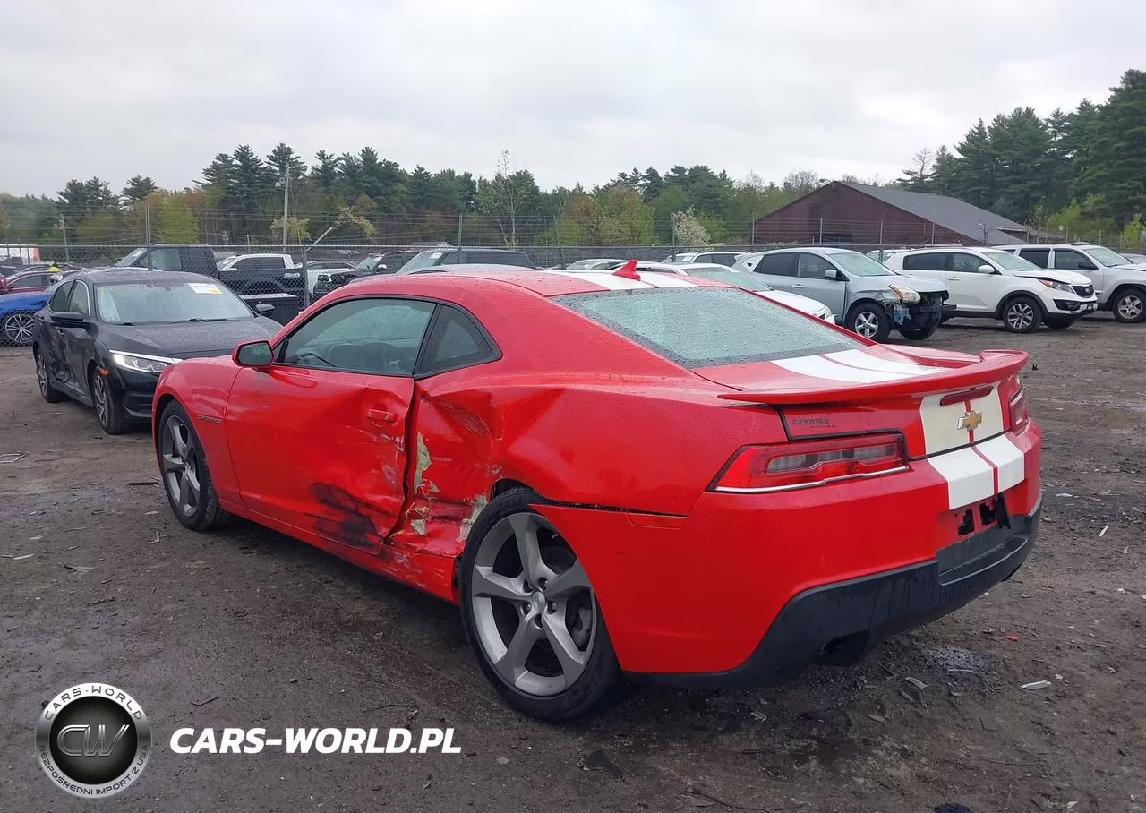 2014 Chevrolet Camaro 2Lt VIN:2G1FC1E32E9220174 - 3