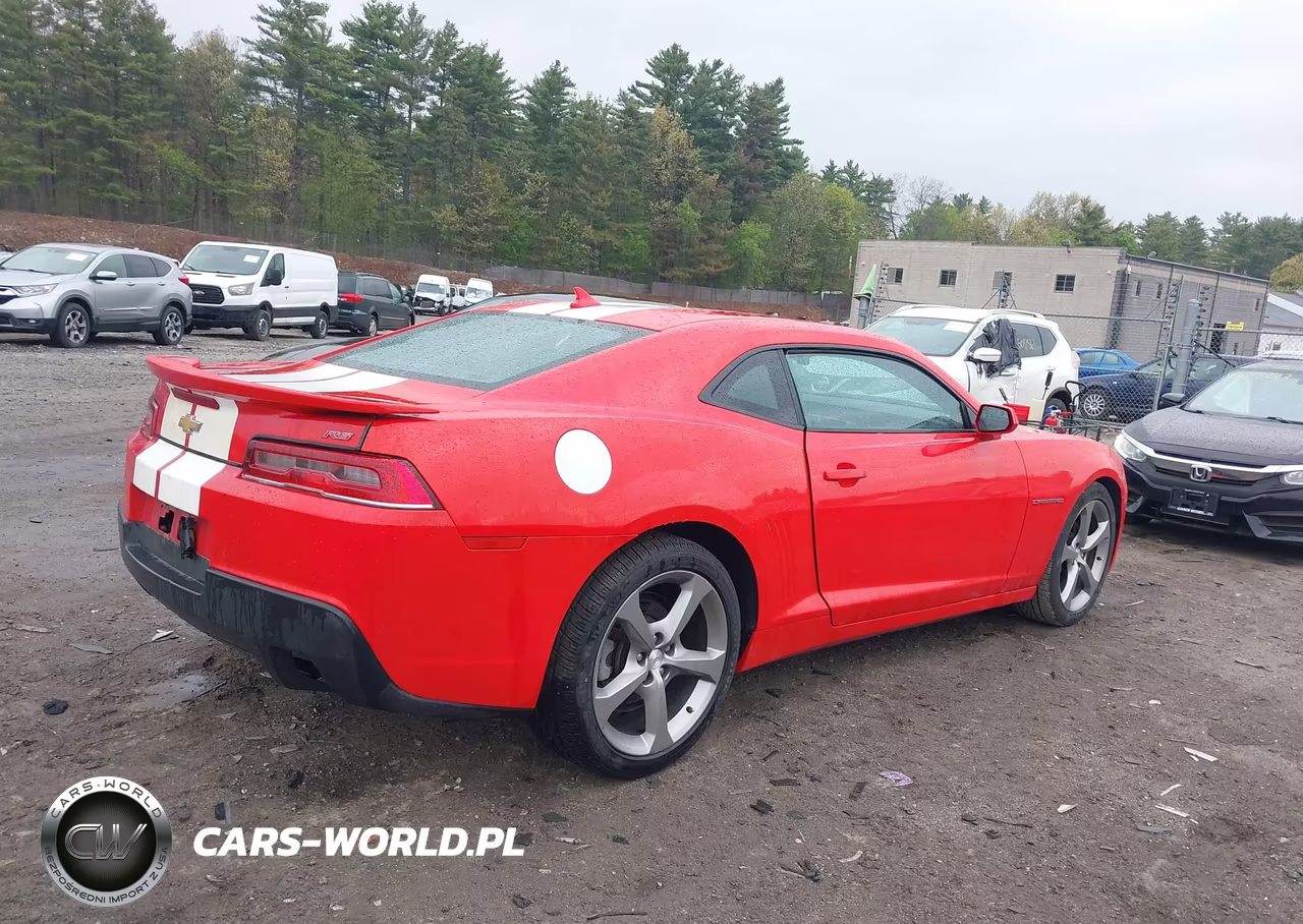 2014 Chevrolet Camaro 2Lt VIN:2G1FC1E32E9220174 - 4