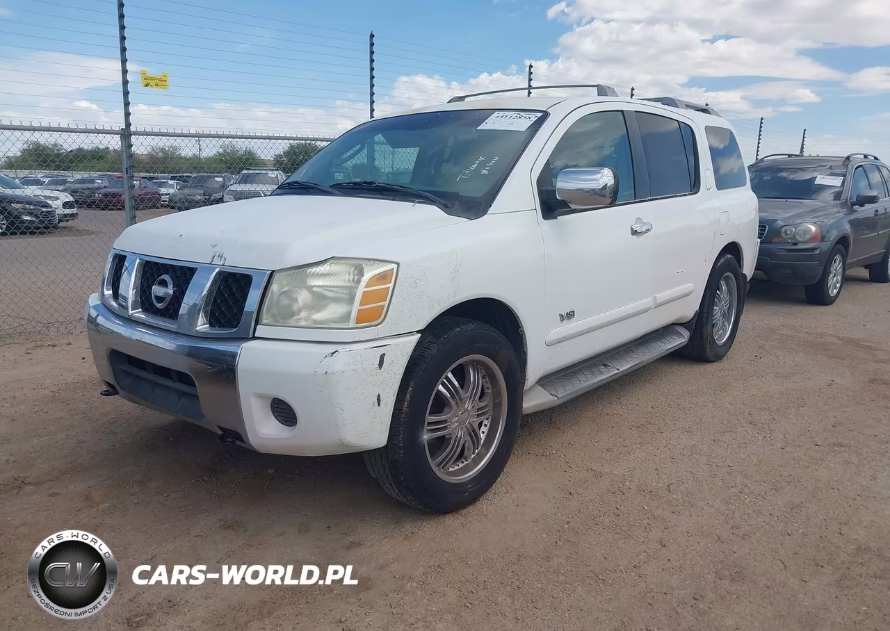 2005 Nissan Armada Se VIN:5N1AA08B95N729093 - 2
