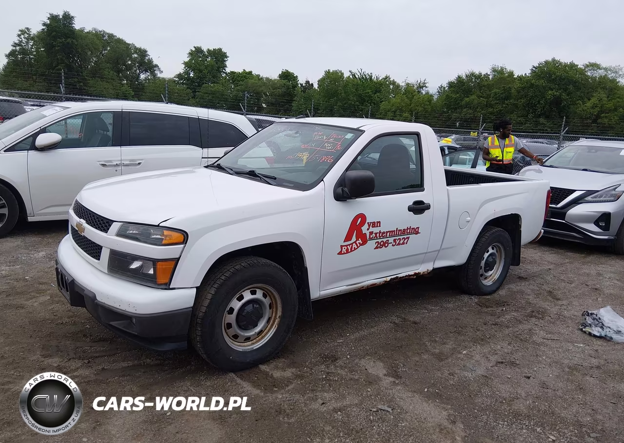 2012 Chevrolet Colorado Work Truck VIN:1GCCSBF96C8148135 - 2