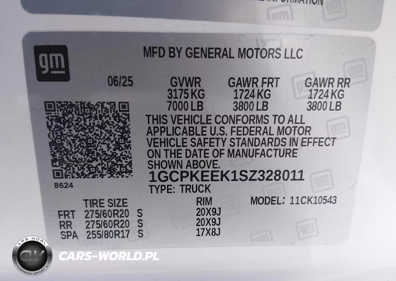 2025 Chevrolet Silverado 1500 4Wd Short Bed Rst VIN:1GCPKEEK1SZ328011 - 9