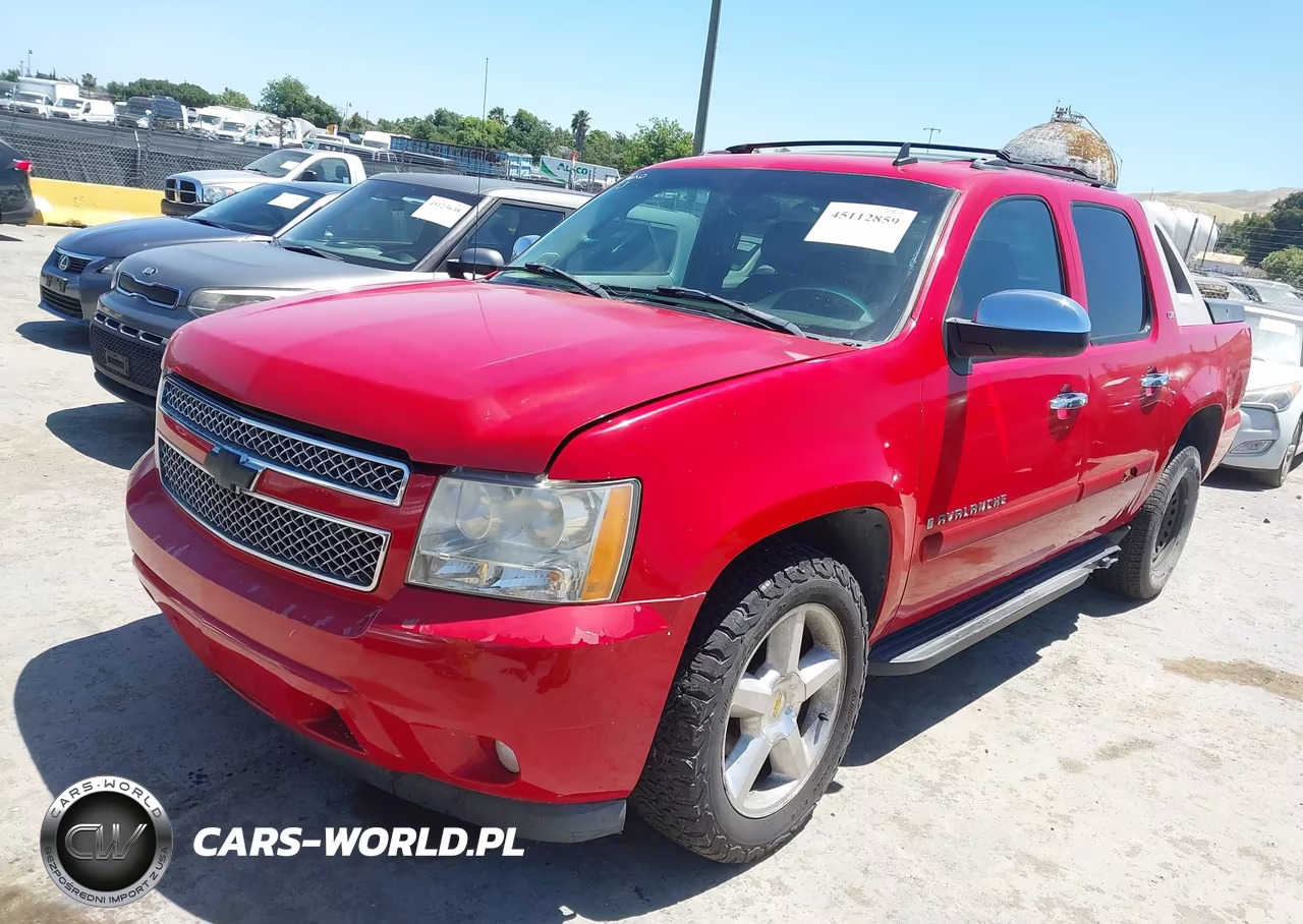 2008 Chevrolet Avalanche 1500 Ltz VIN:3GNFK12388G103201 - 2