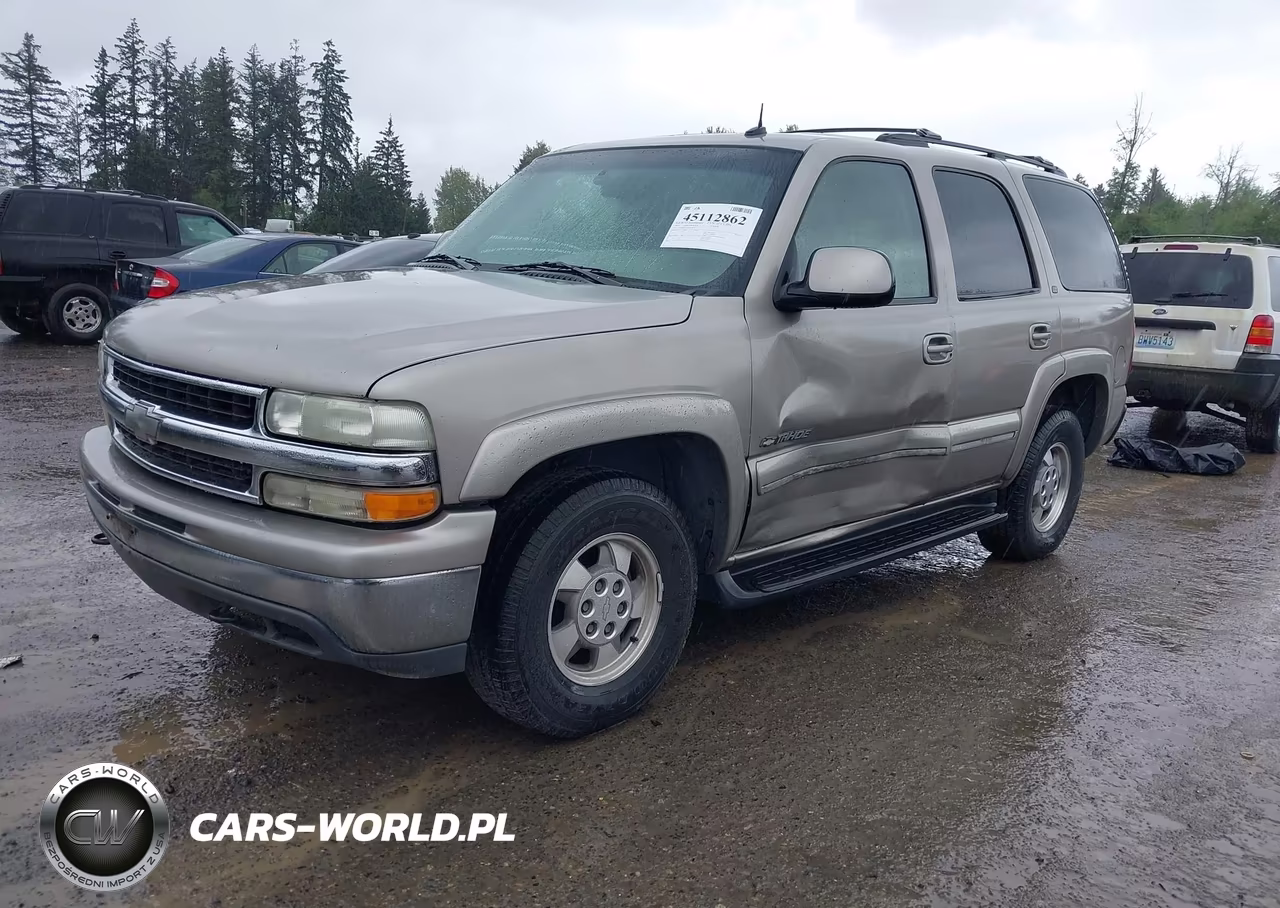2002 Chevrolet Tahoe Lt VIN:1GNEK13Z22R282020 - 2