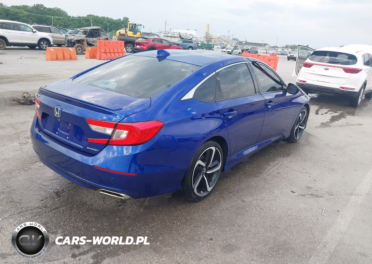 2019 Honda Accord Sport VIN:1HGCV1F32KA015653 - 4