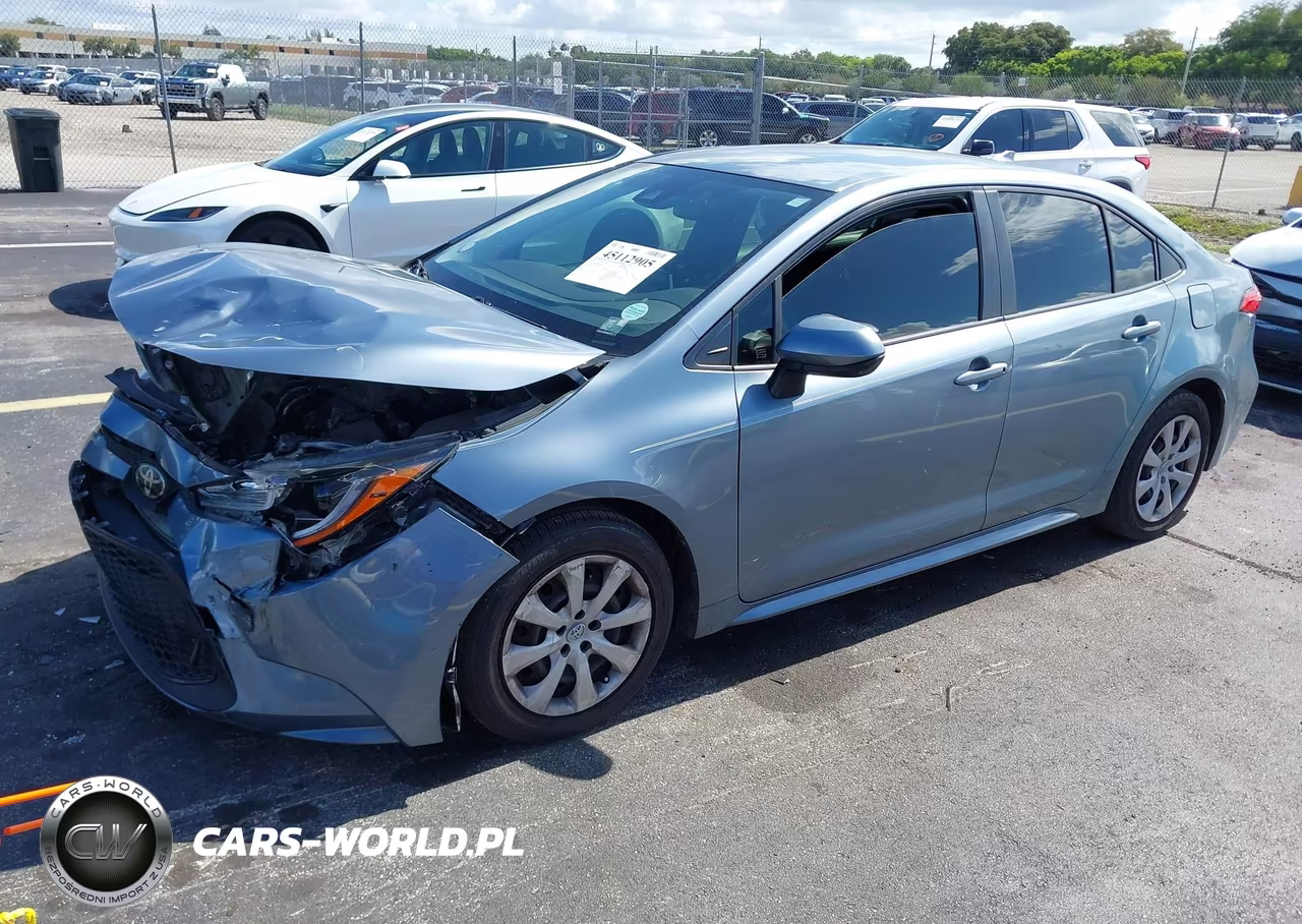 2020 Toyota Corolla Le VIN:JTDEPRAE8LJ067279 - 2