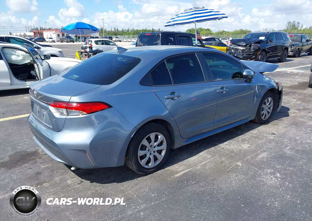 2020 Toyota Corolla Le VIN:JTDEPRAE8LJ067279 - 4