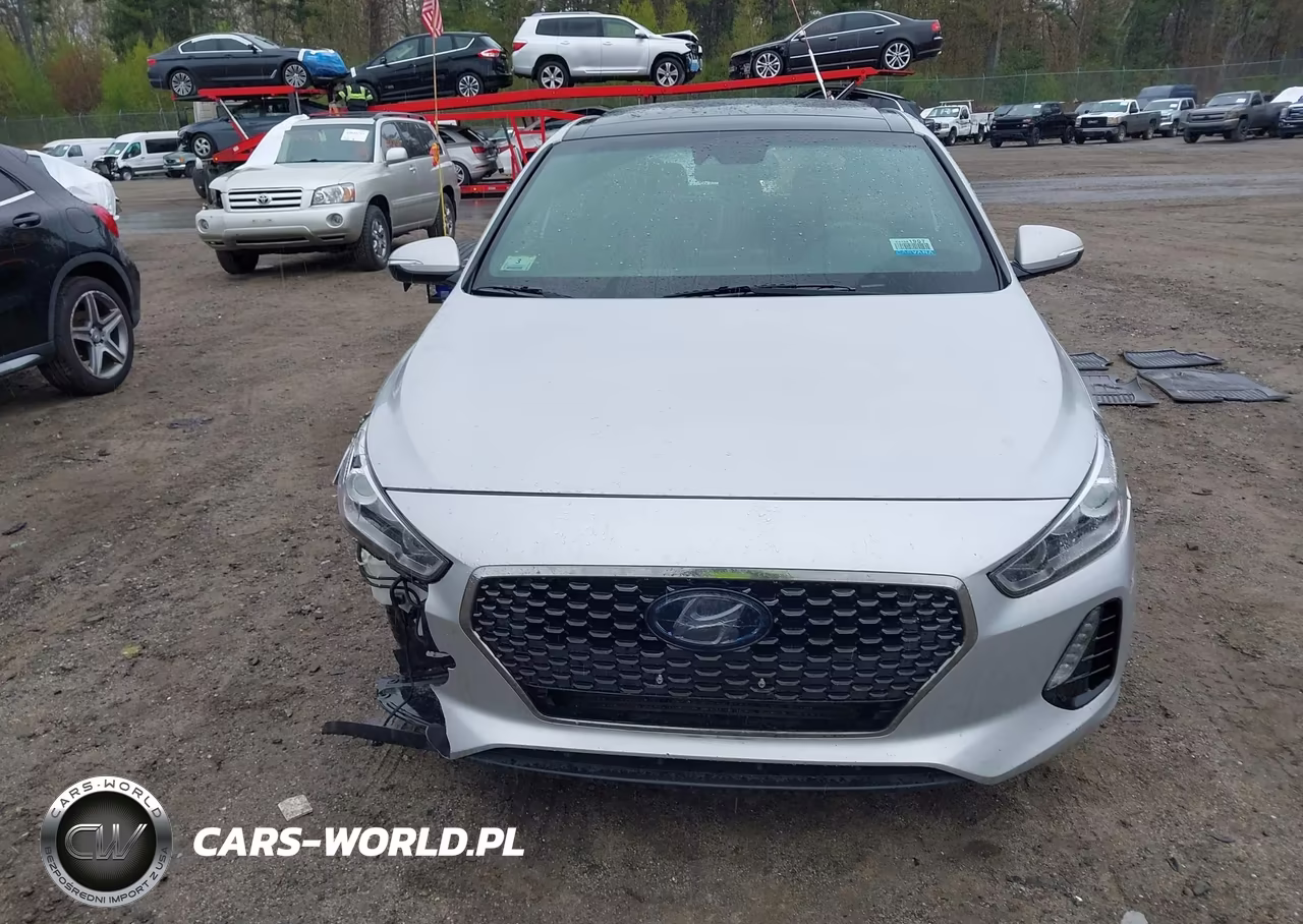 2018 Hyundai Elantra Gt Sport VIN:KMHH55LC6JU071412 - 12