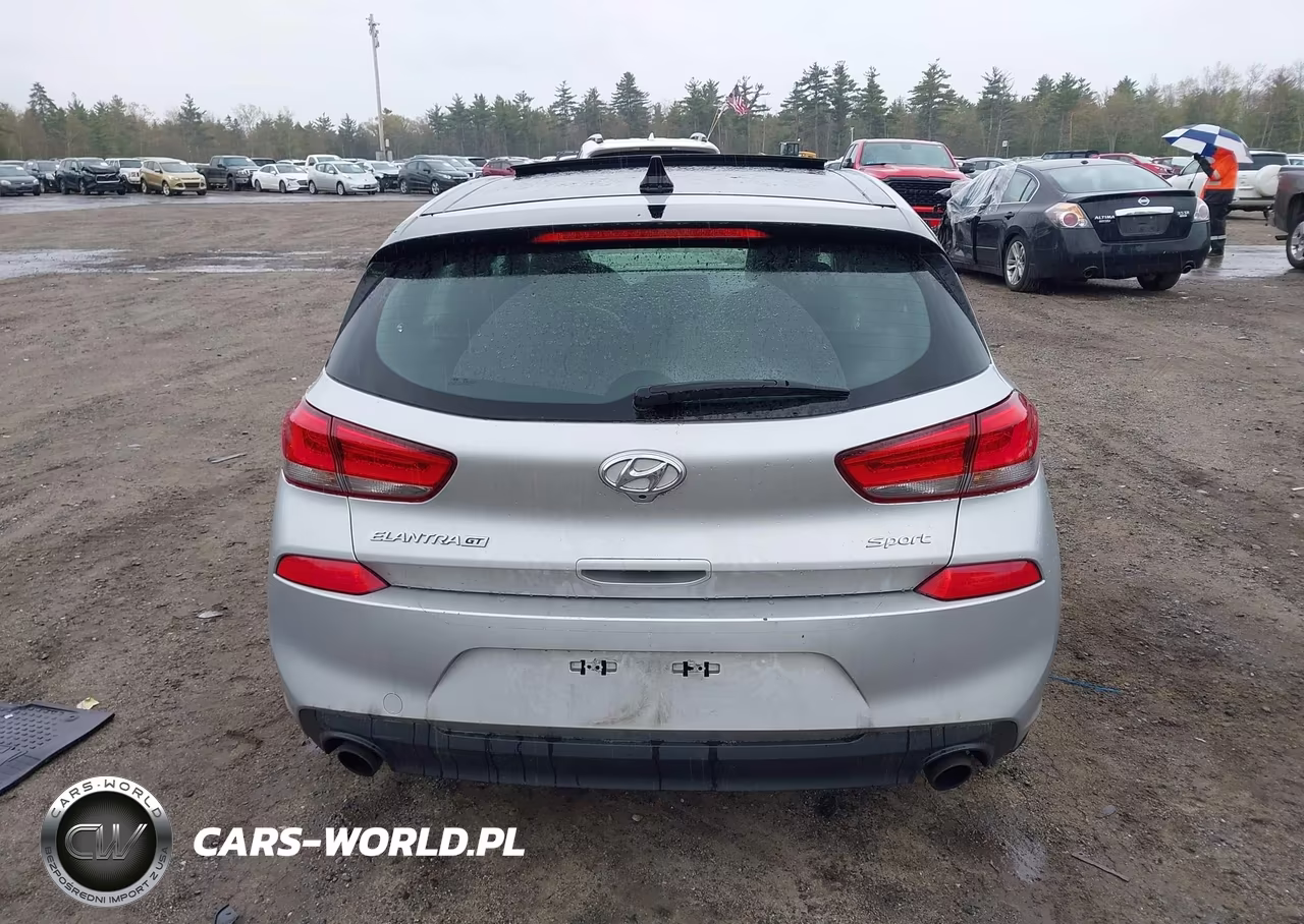 2018 Hyundai Elantra Gt Sport VIN:KMHH55LC6JU071412 - 16