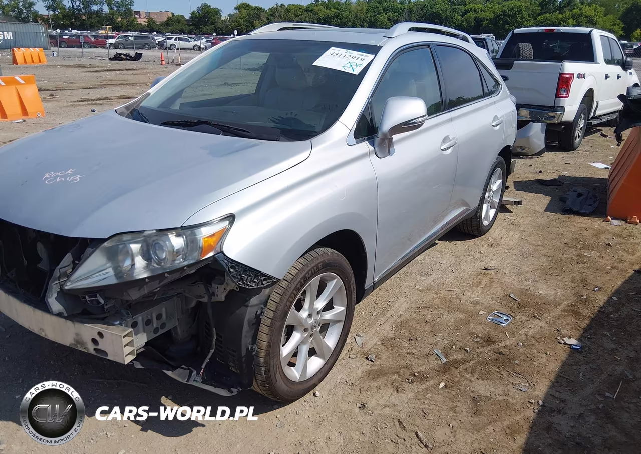 2010 Lexus Rx 350 VIN:2T2ZK1BA5AC011561 - 2