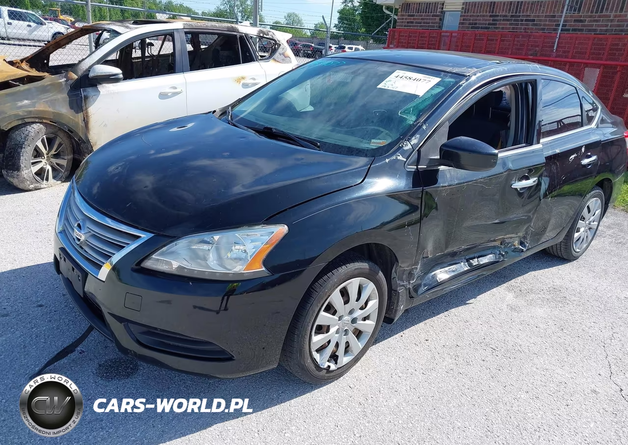 2014 Nissan Sentra Sv VIN:3N1AB7AP6EL681510 - 2