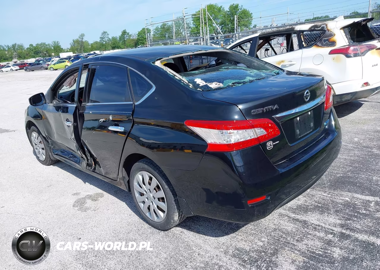 2014 Nissan Sentra Sv VIN:3N1AB7AP6EL681510 - 3