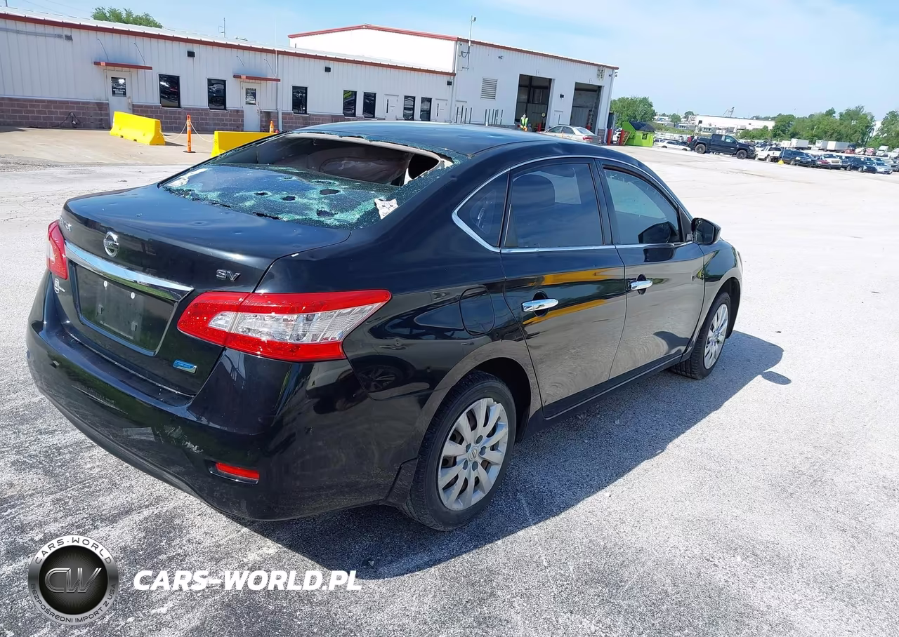 2014 Nissan Sentra Sv VIN:3N1AB7AP6EL681510 - 4
