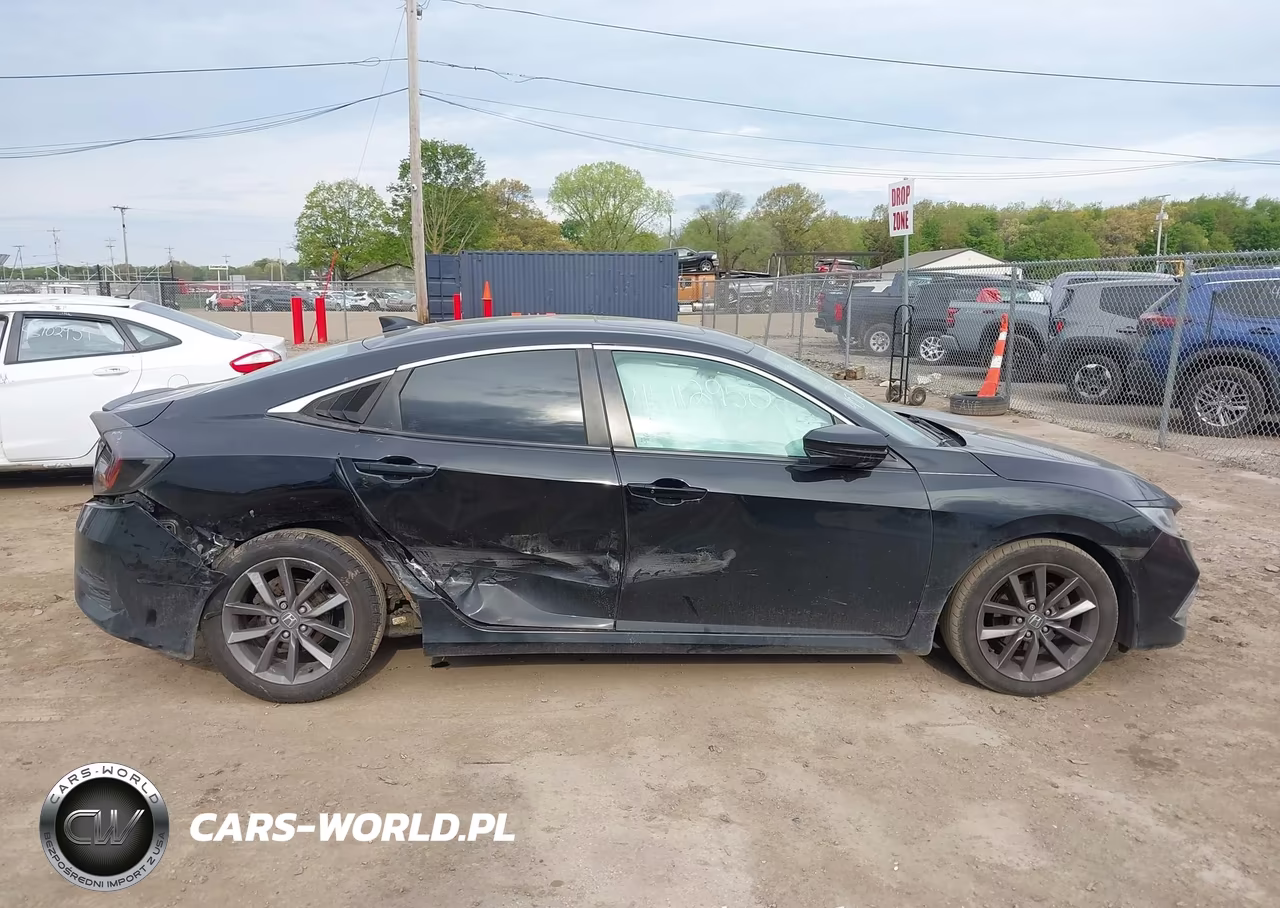 2020 Honda Civic Ex VIN:19XFC1F35LE213191 - 13