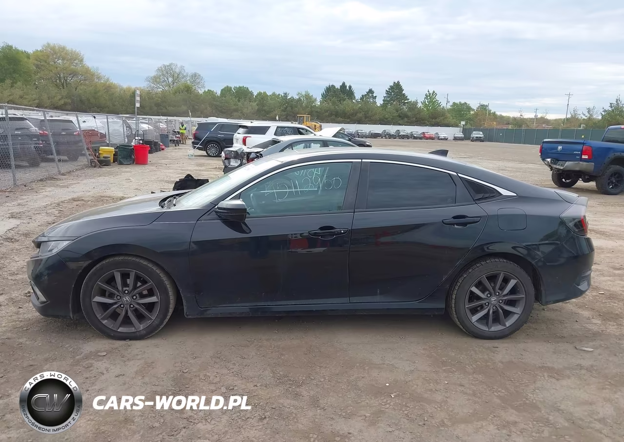 2020 Honda Civic Ex VIN:19XFC1F35LE213191 - 14