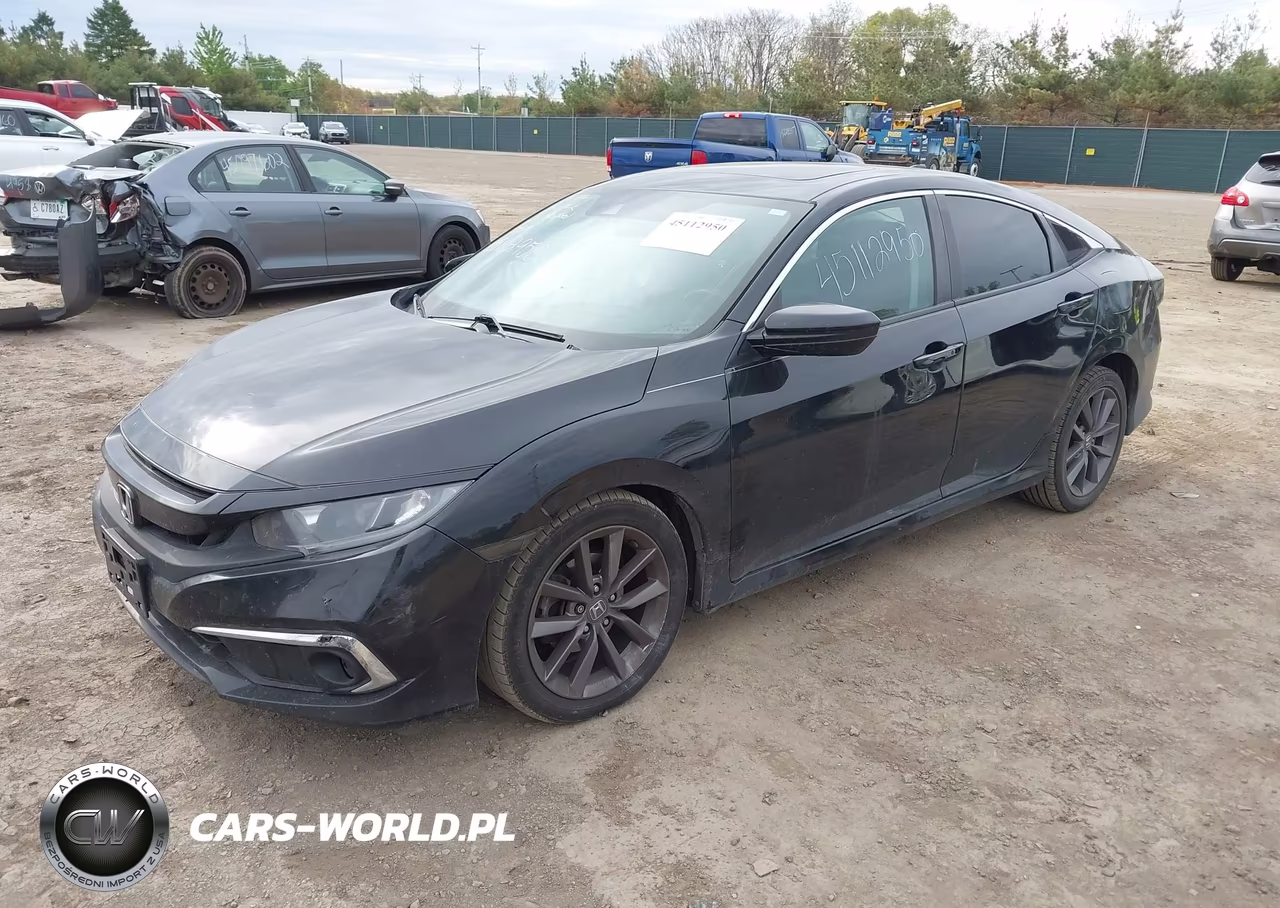 2020 Honda Civic Ex VIN:19XFC1F35LE213191 - 2