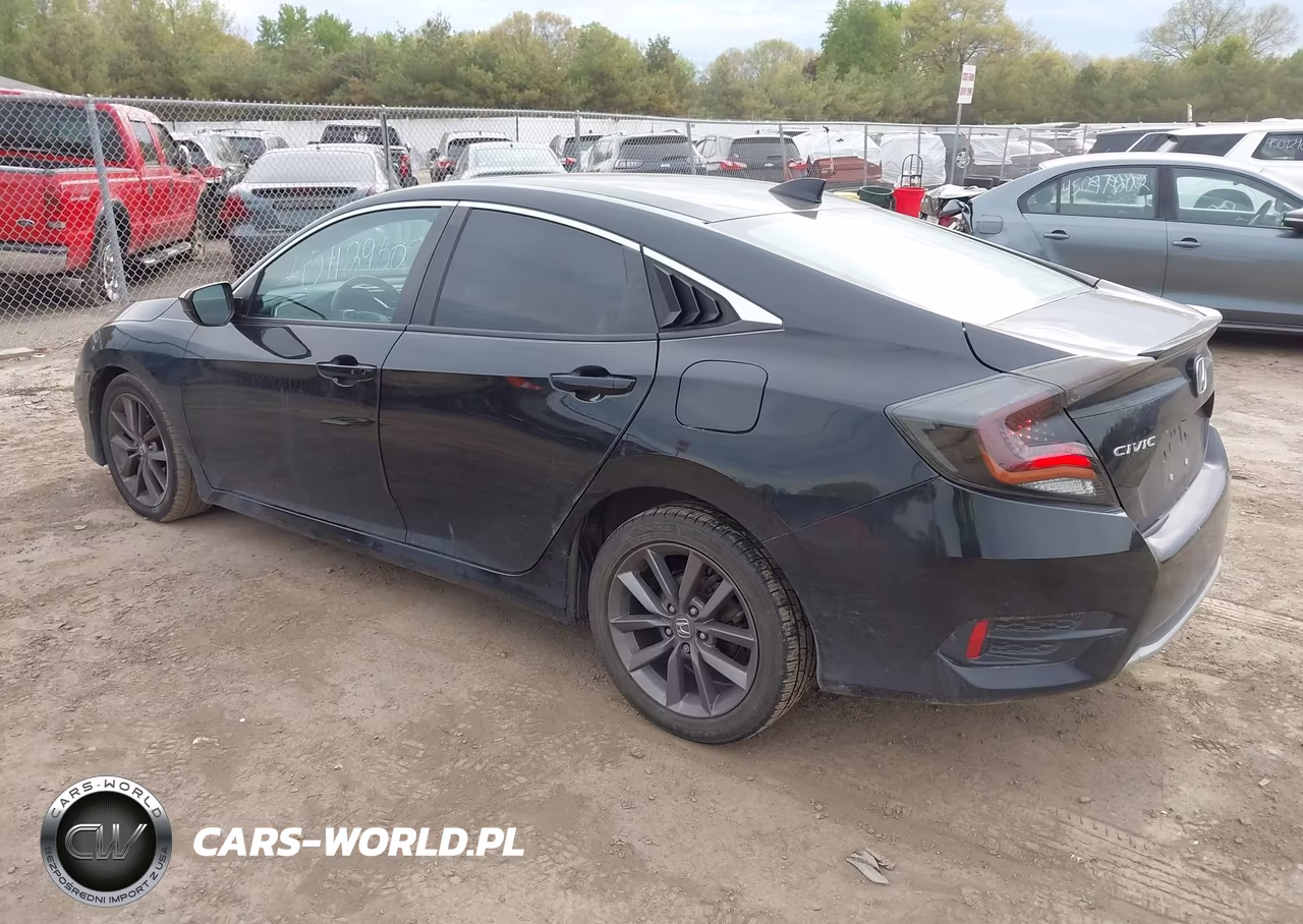 2020 Honda Civic Ex VIN:19XFC1F35LE213191 - 3