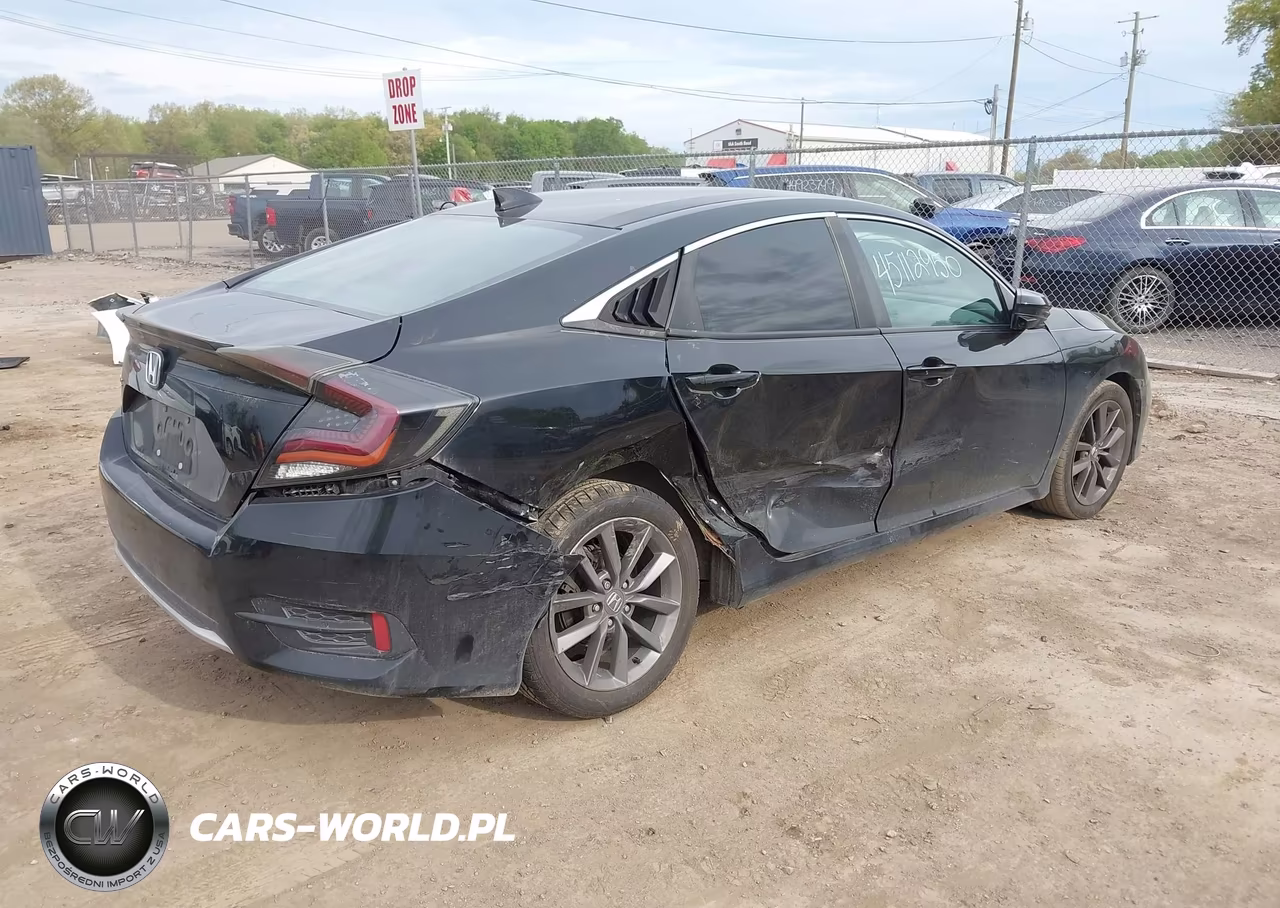 2020 Honda Civic Ex VIN:19XFC1F35LE213191 - 4