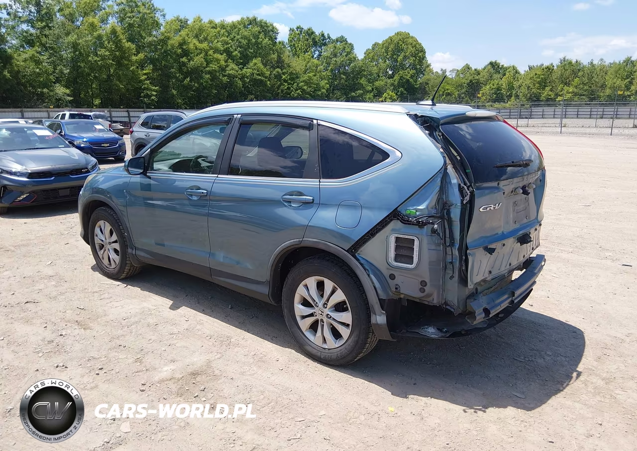 2013 Honda Cr-V Ex-L VIN:5J6RM3H78DL026357 - 3