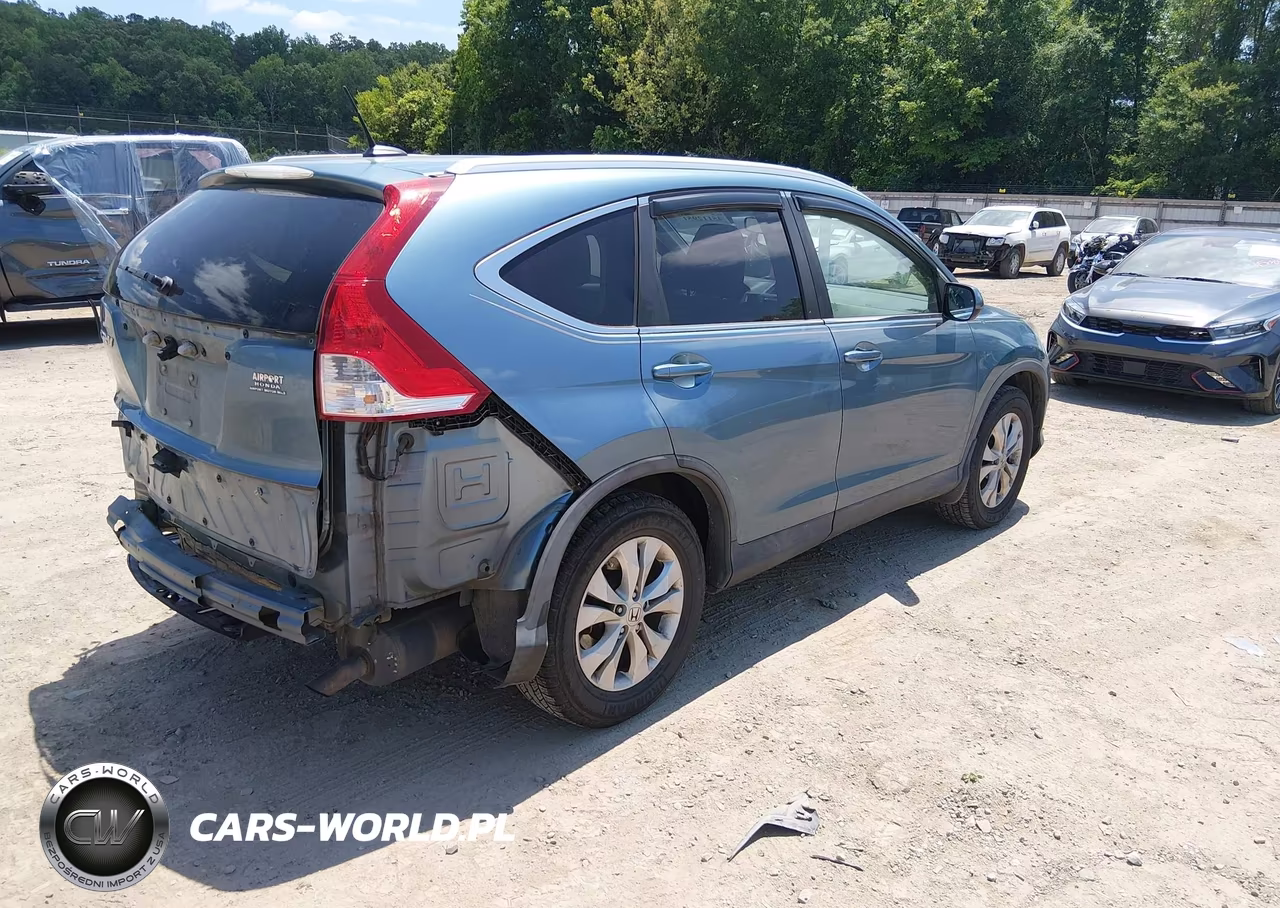 2013 Honda Cr-V Ex-L VIN:5J6RM3H78DL026357 - 4