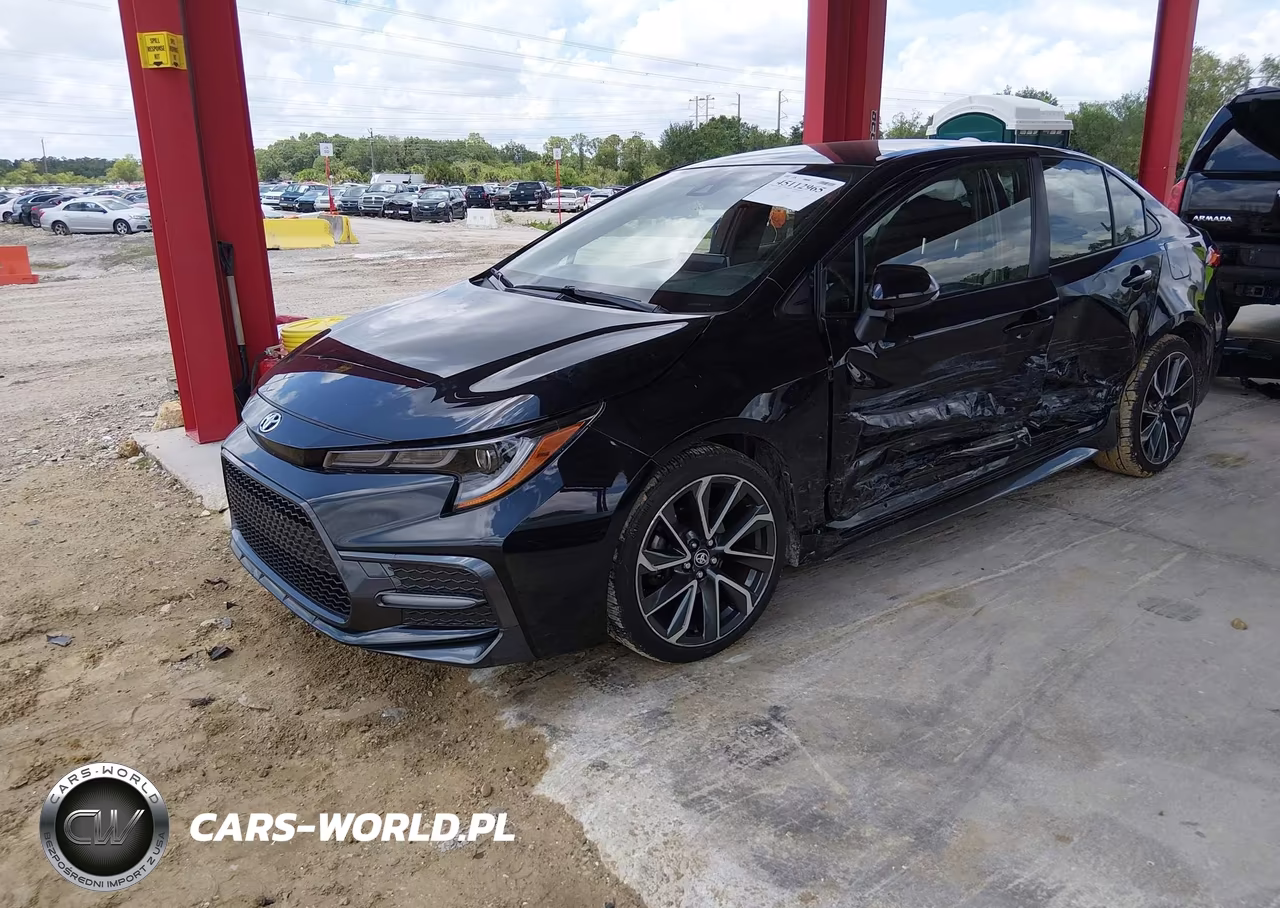 2021 Toyota Corolla Se VIN:JTDS4MCE4MJ057295 - 2