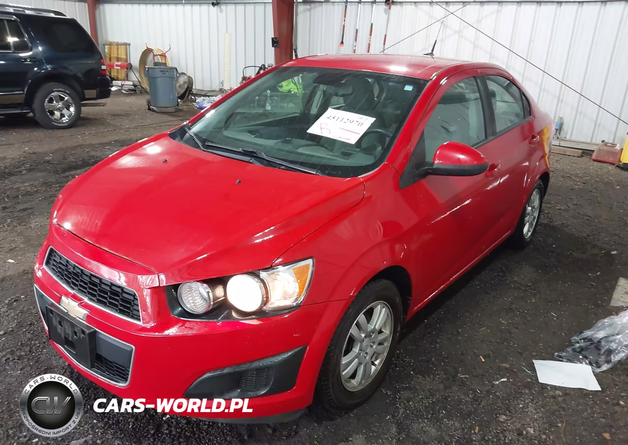 2012 Chevrolet Sonic 2Ls VIN:1G1JA5SH2C4145581 - 2