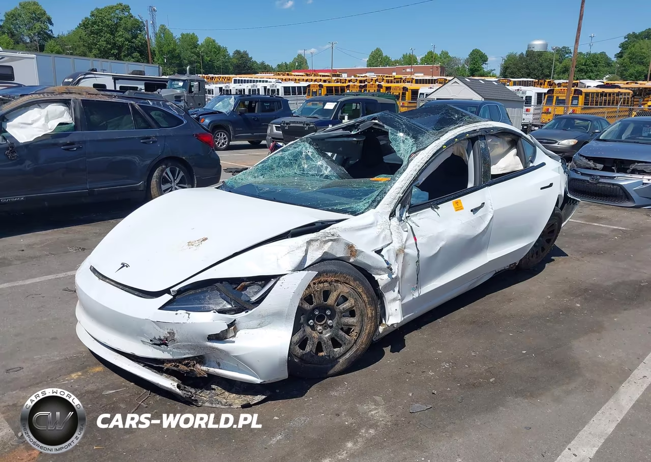 2025 Tesla Model 3 Long Range Rear-Wheel Drive-Standard Rear-Wheel Drive VIN:5YJ3E1EAXSF135108 - 2