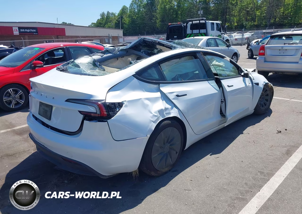 2025 Tesla Model 3 Long Range Rear-Wheel Drive-Standard Rear-Wheel Drive VIN:5YJ3E1EAXSF135108 - 4