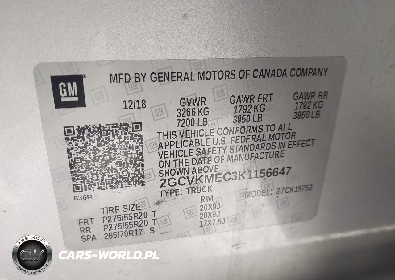 2019 Chevrolet Silverado 1500 Ld Silverado Custom VIN:2GCVKMEC3K1156647 - 9