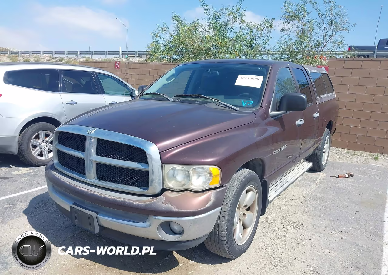 2005 Dodge Ram 1500 Slt-Laramie VIN:1D7HA18N65S292423 - 2