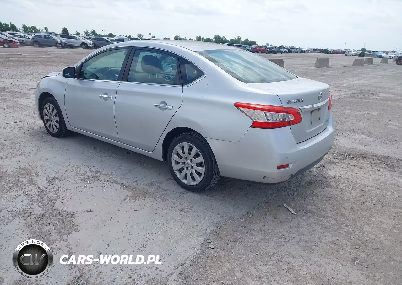 2014 Nissan Sentra Fe+ S-Fe+ Sv-S-Sl-Sr-Sv VIN:3N1AB7AP1EL656837 - 3